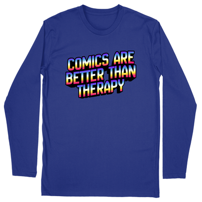 Long Sleeve Unisex T-shirt - Royal - front