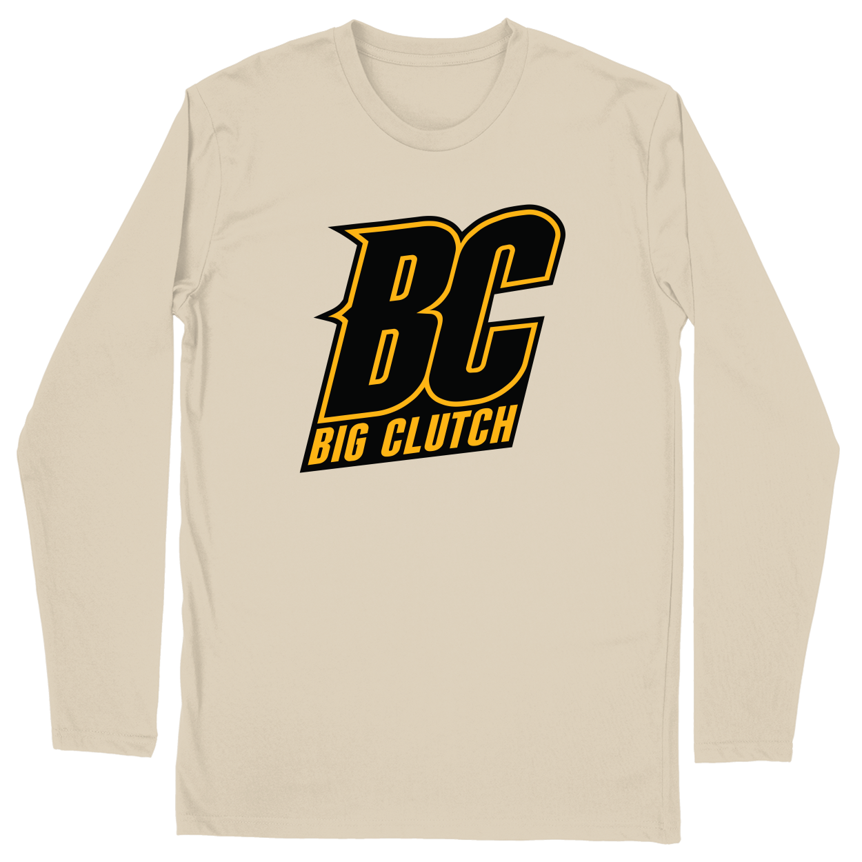 Long Sleeve Unisex T-shirt - Sand - front