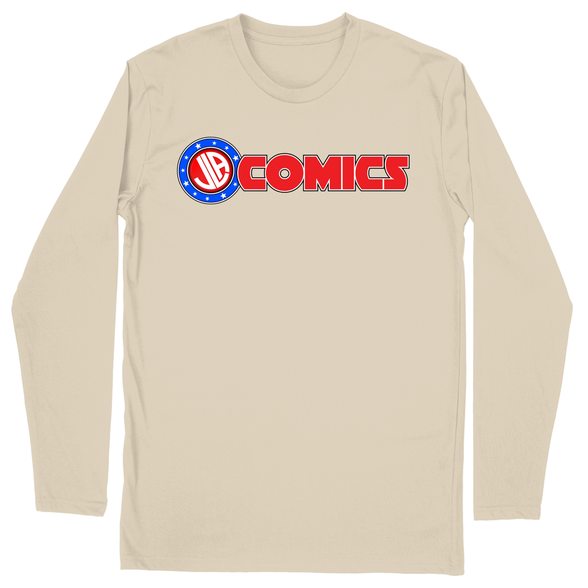 Long Sleeve Unisex T-shirt - Sand - front
