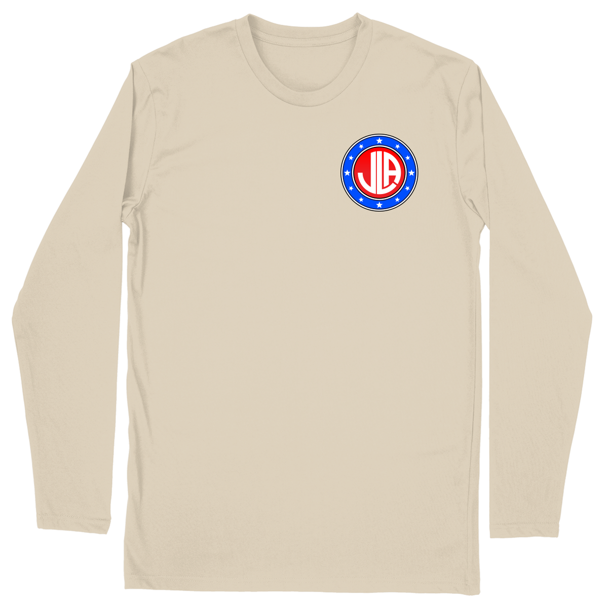 Long Sleeve Unisex T-shirt - Sand - front