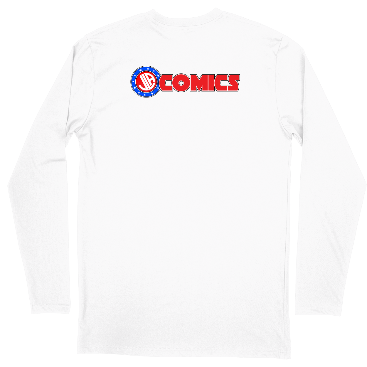 Long Sleeve Unisex T-shirt - White - back