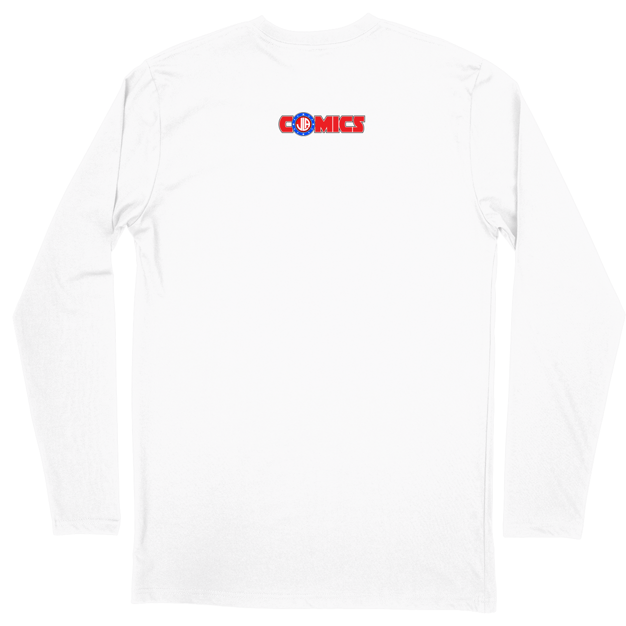 Long Sleeve Unisex T-shirt - White - back***White|||Long Sleeve Unisex T-shirt