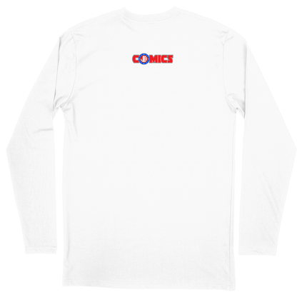 Long Sleeve Unisex T-shirt - White - back
