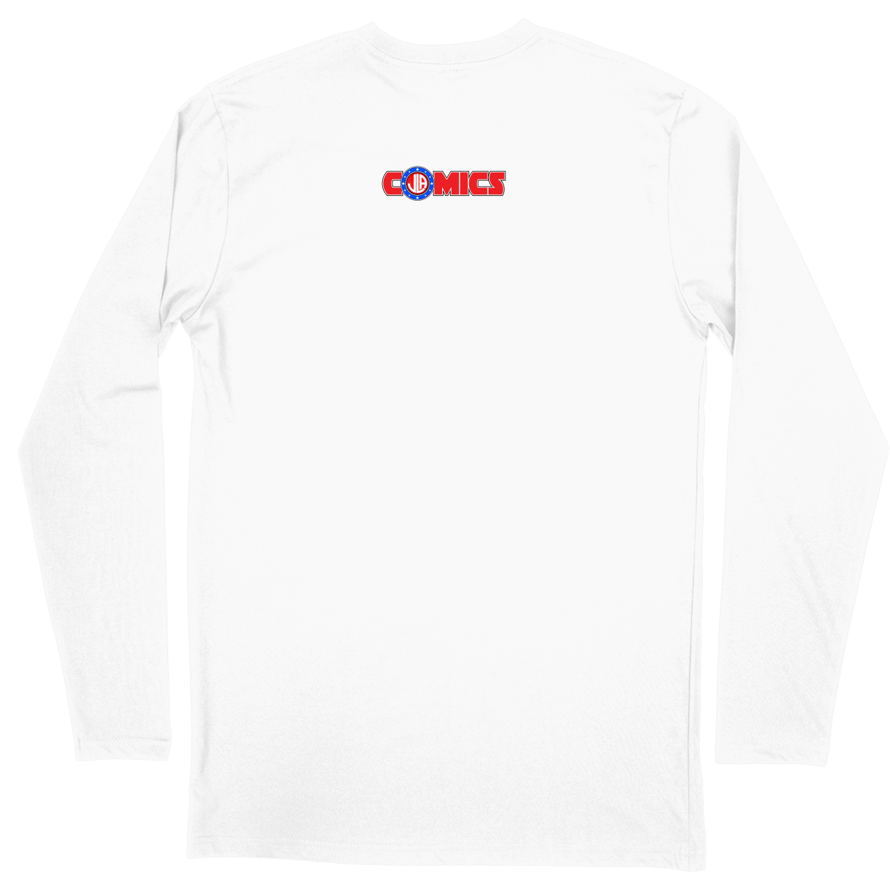 Long Sleeve Unisex T-shirt - White - back