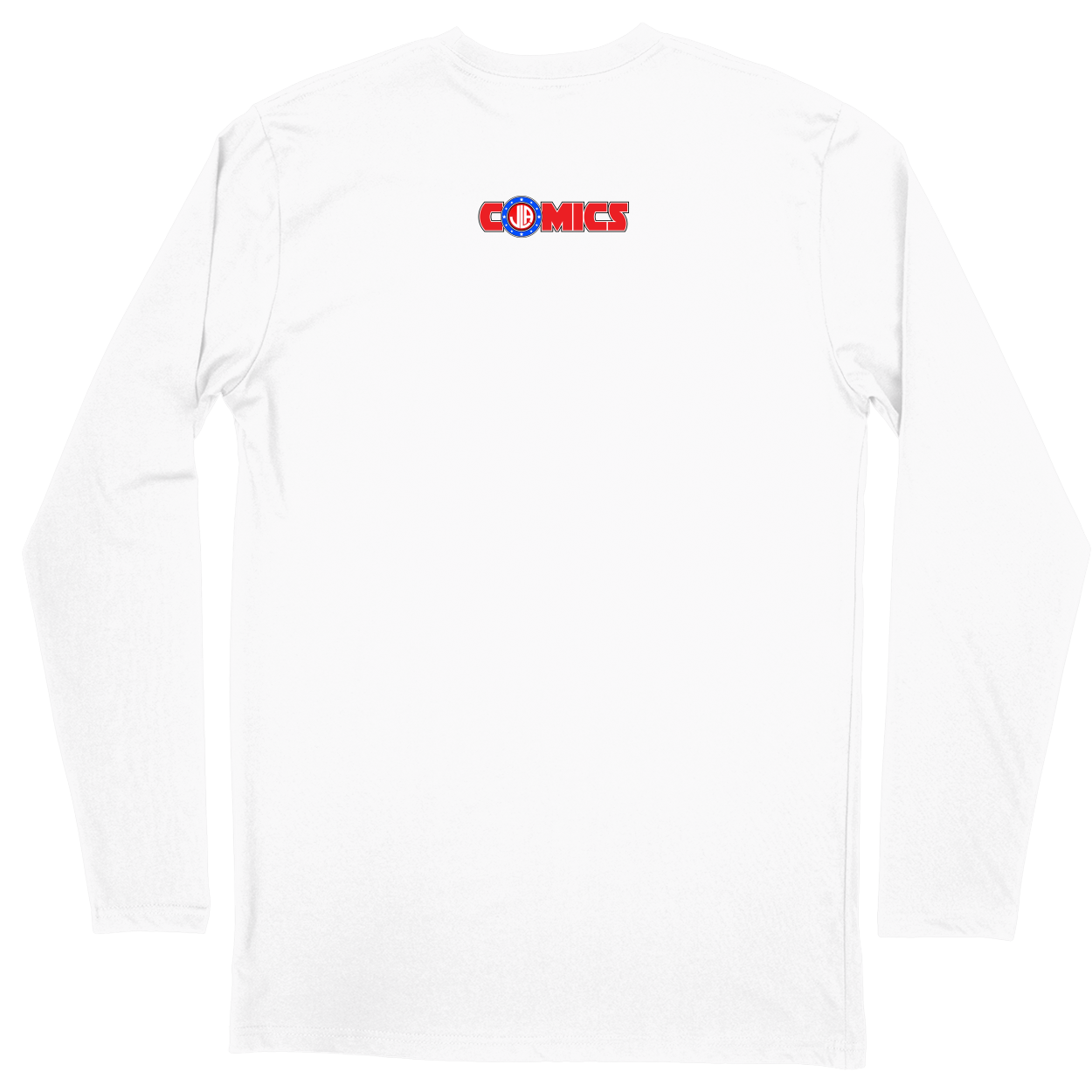 Long Sleeve Unisex T-shirt - White - back***White|||Long Sleeve Unisex T-shirt