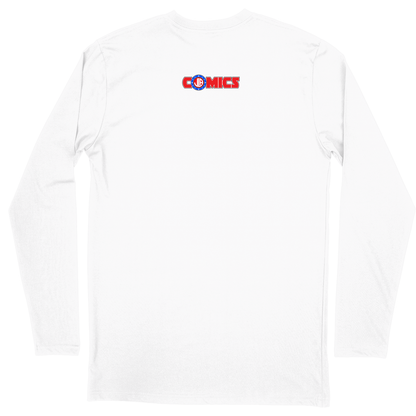 Long Sleeve Unisex T-shirt - White - back