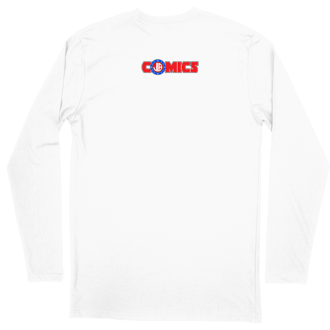 Long Sleeve Unisex T-shirt - White - back***White|||Long Sleeve Unisex T-shirt