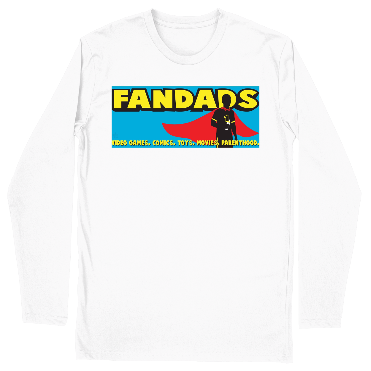 Long Sleeve Unisex T-shirt - White - front