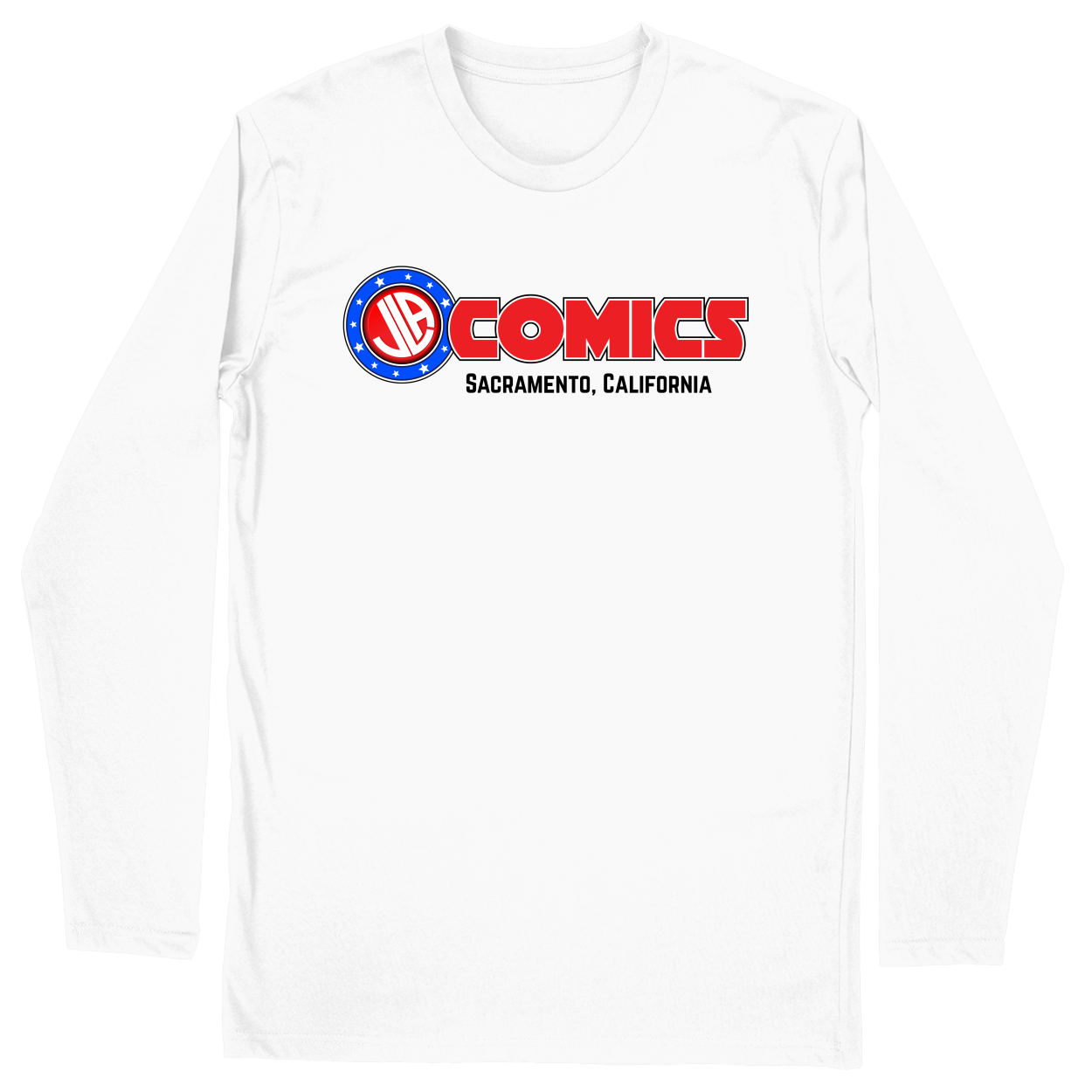 Long Sleeve Unisex T-shirt - White - front