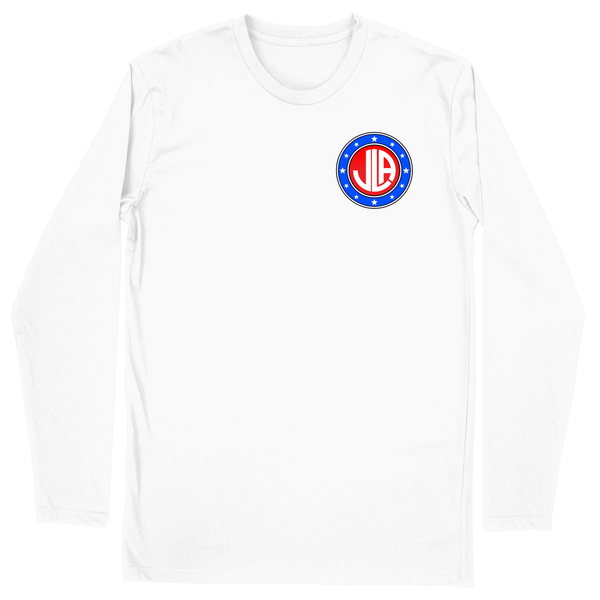 Long Sleeve Unisex T-shirt - White - front