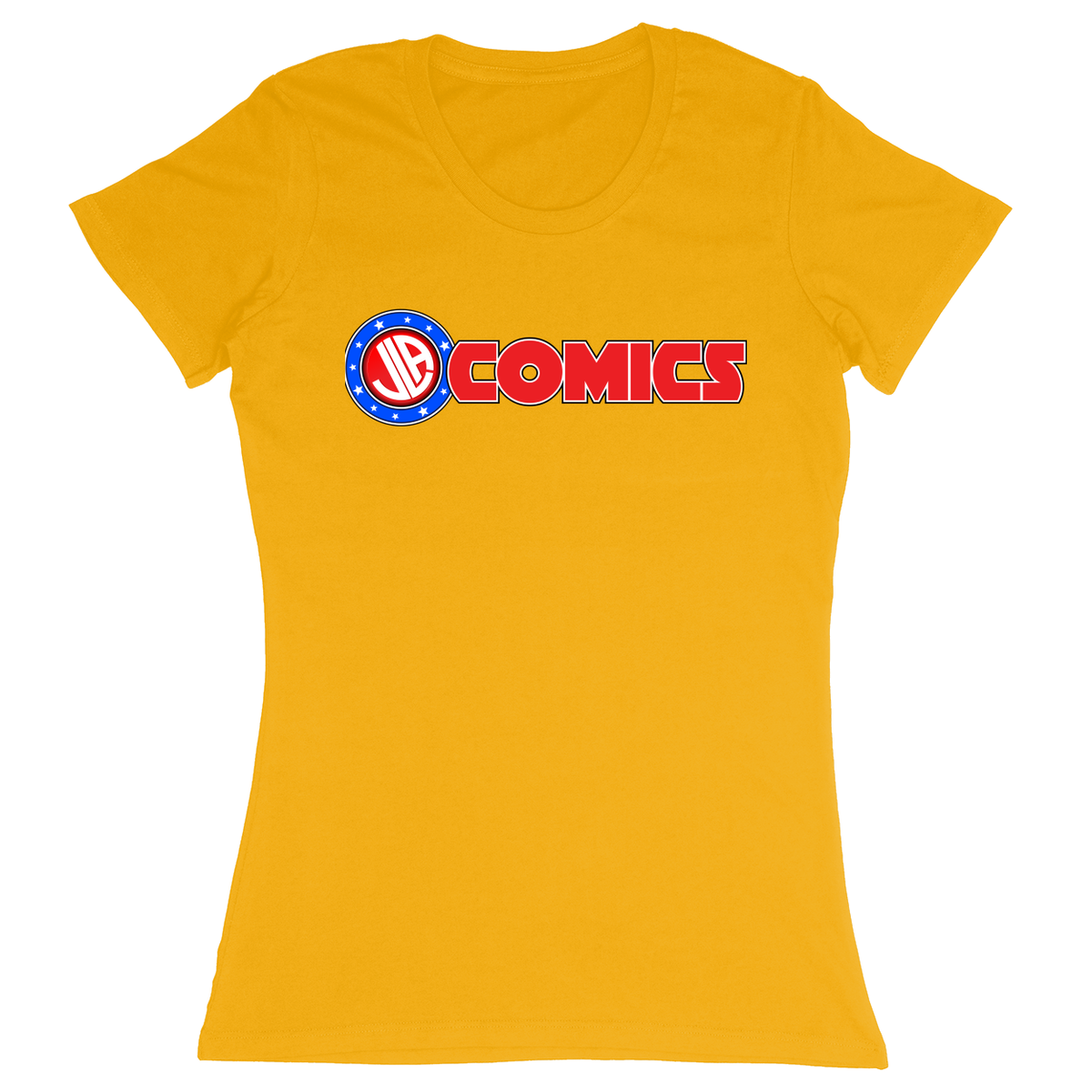 Premium Ladies Fitted Soft T-Shirt - Athletic Gold - front***Athletic Gold|||Premium Ladies Fitted Soft T-Shirt
