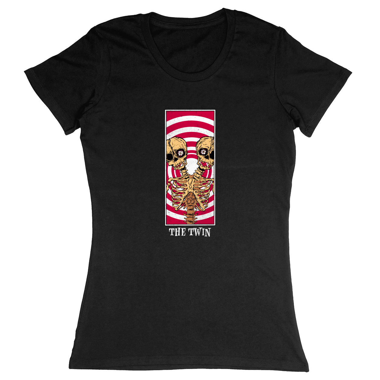 Premium Ladies Fitted Soft T-Shirt - Black - front***Black|||Premium Ladies Fitted Soft T-Shirt