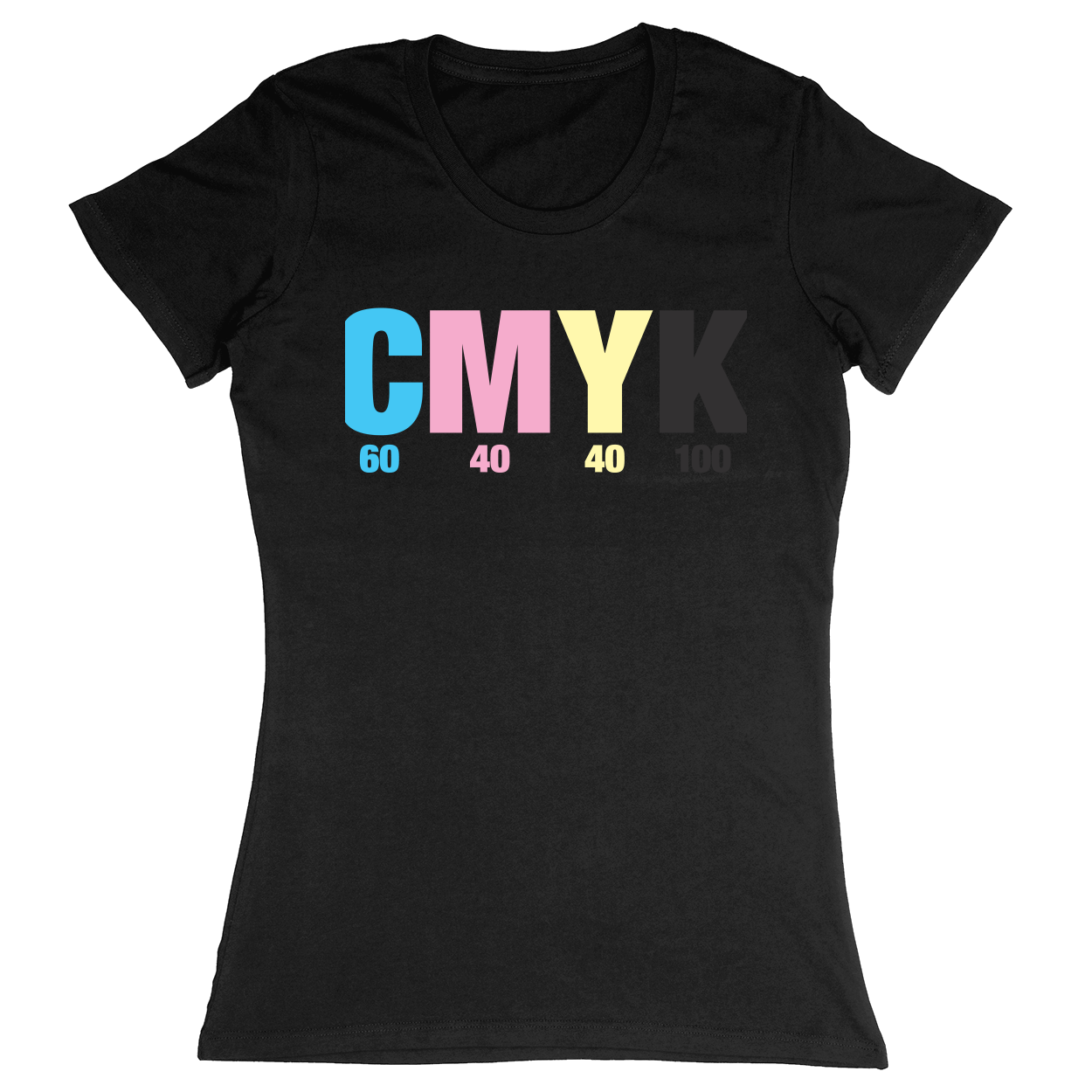 Premium Ladies Fitted Soft T-Shirt - Black - front***Black|||Premium Ladies Fitted Soft T-Shirt