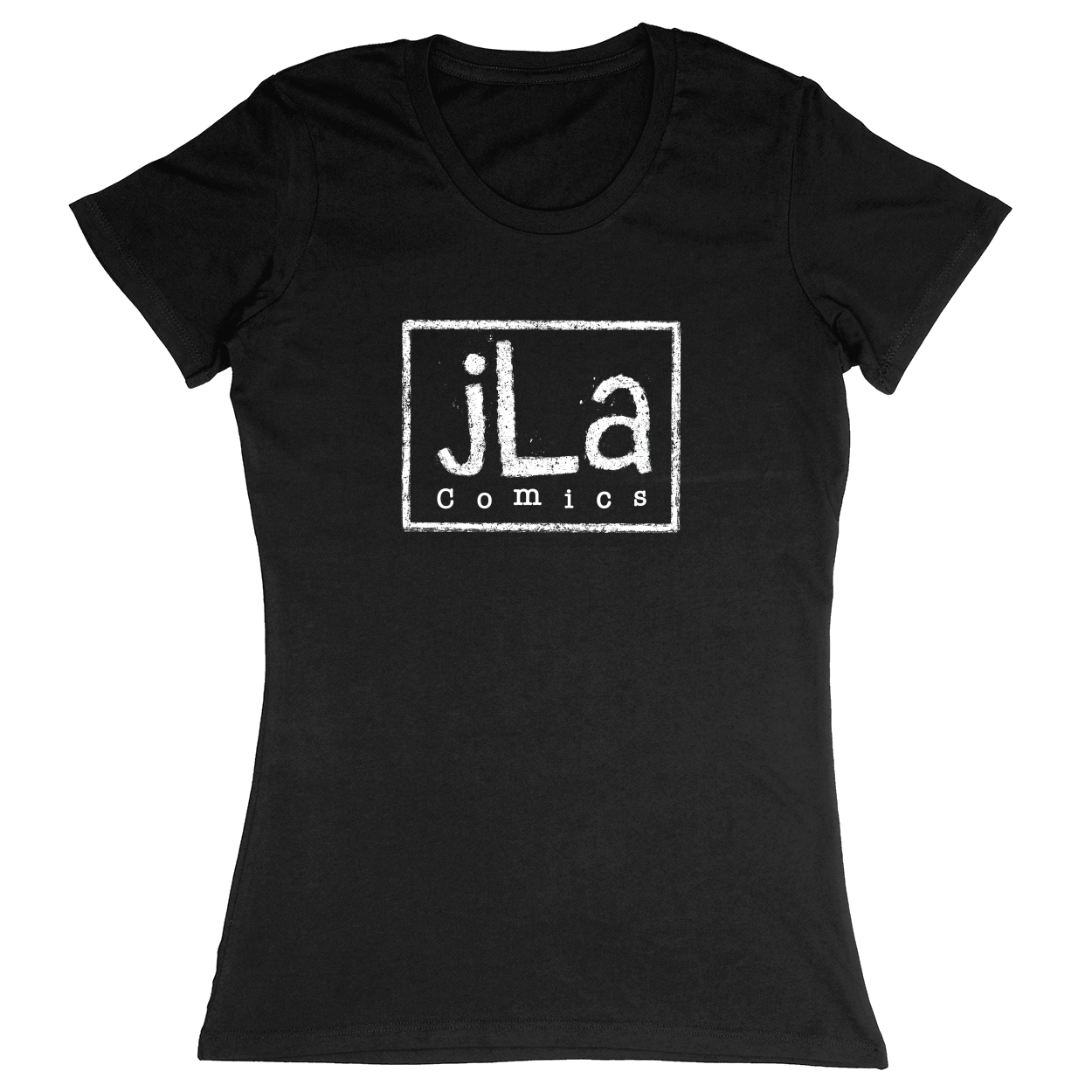 Premium Ladies Fitted Soft T-Shirt - Black - front***Black|||Premium Ladies Fitted Soft T-Shirt