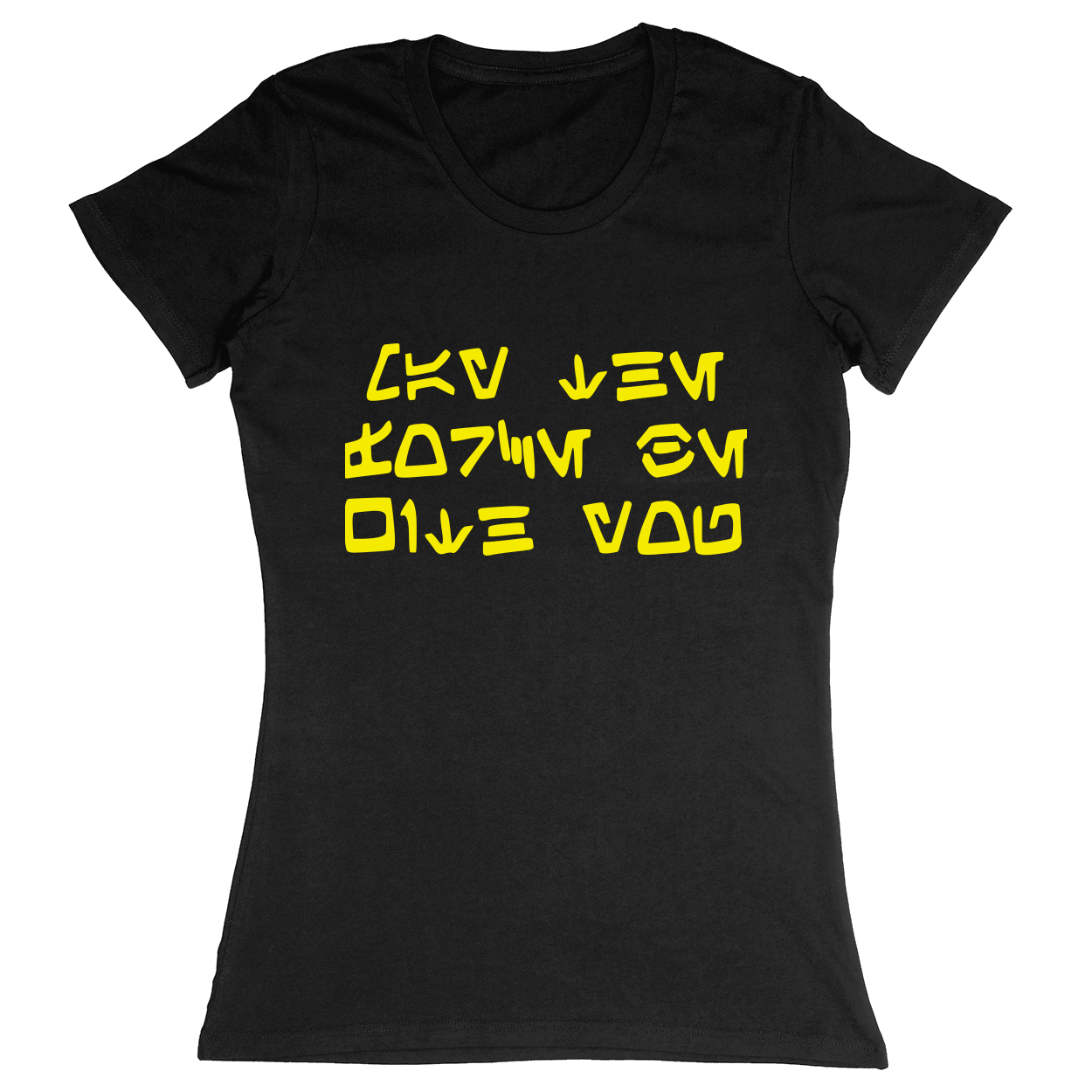 Premium Ladies Fitted Soft T-Shirt - Black - front***Black|||Premium Ladies Fitted Soft T-Shirt