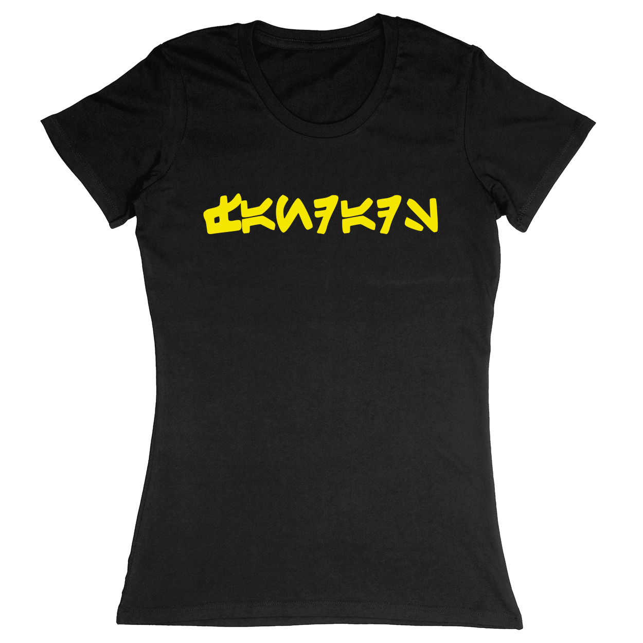 Premium Ladies Fitted Soft T-Shirt - Black - front***Black|||Premium Ladies Fitted Soft T-Shirt