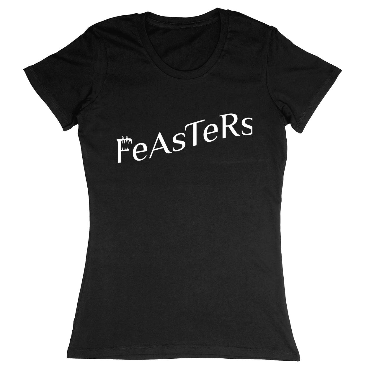 Premium Ladies Fitted Soft T-Shirt - Black - front***Black|||Premium Ladies Fitted Soft T-Shirt