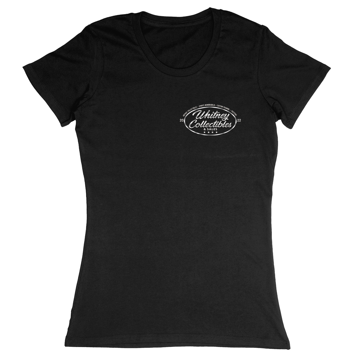 Premium Ladies Fitted Soft T-Shirt - Black - front***Black|||Premium Ladies Fitted Soft T-Shirt