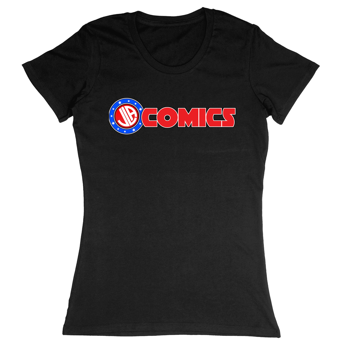 Premium Ladies Fitted Soft T-Shirt - Black - front***Black|||Premium Ladies Fitted Soft T-Shirt