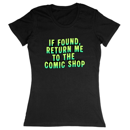 Premium Ladies Fitted Soft T-Shirt - Black - front