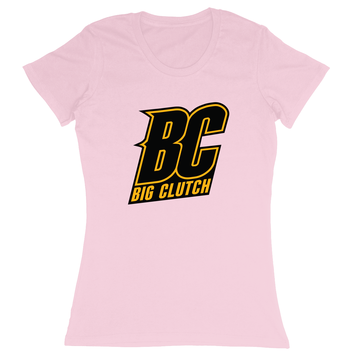 Premium Ladies Fitted Soft T-Shirt - Light Pink - front***Light Pink|||Premium Ladies Fitted Soft T-Shirt