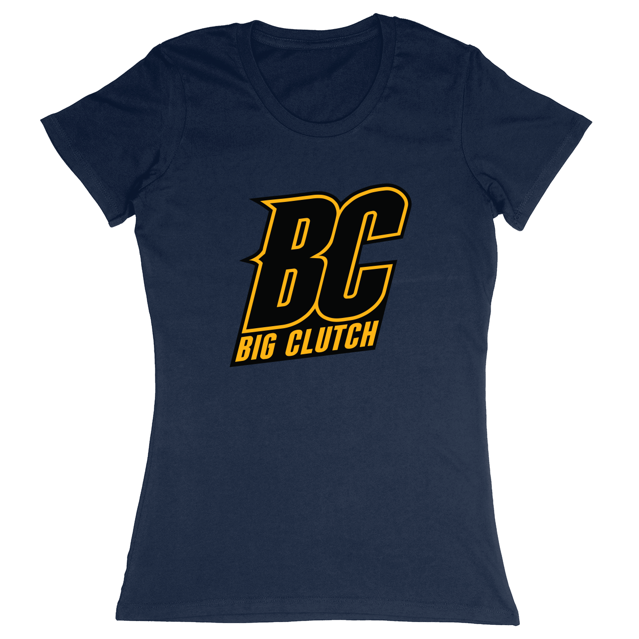 Premium Ladies Fitted Soft T-Shirt - Navy - front***Navy|||Premium Ladies Fitted Soft T-Shirt