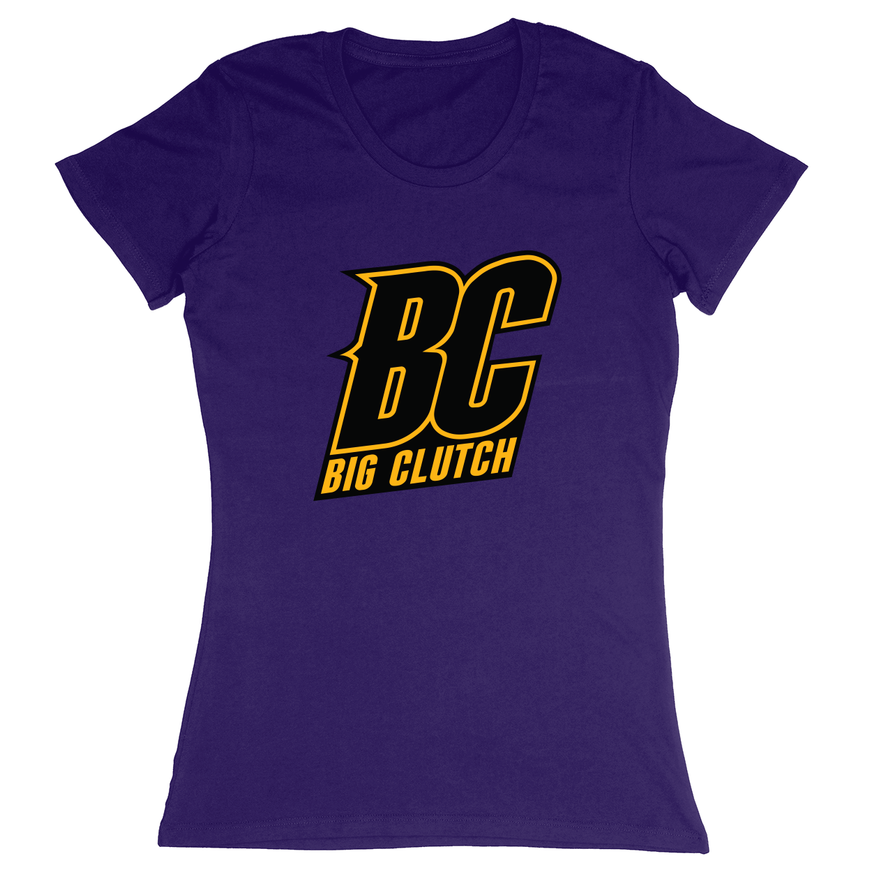 Premium Ladies Fitted Soft T-Shirt - Purple - front***Purple|||Premium Ladies Fitted Soft T-Shirt