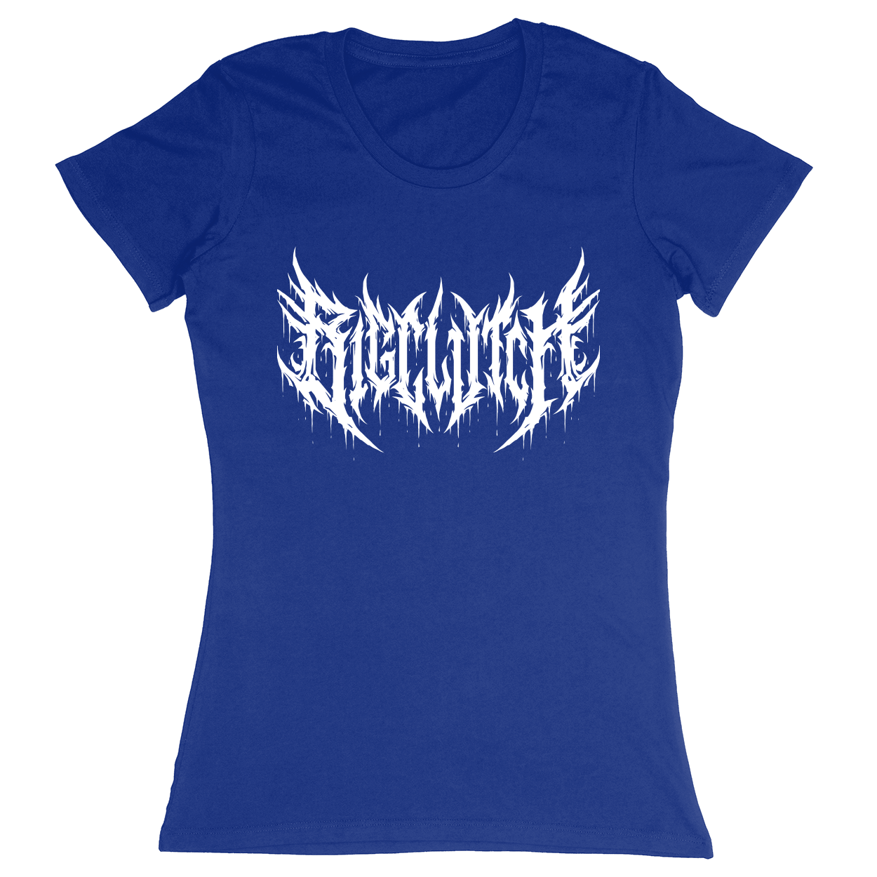 Premium Ladies Fitted Soft T-Shirt - Royal - front***Royal|||Premium Ladies Fitted Soft T-Shirt