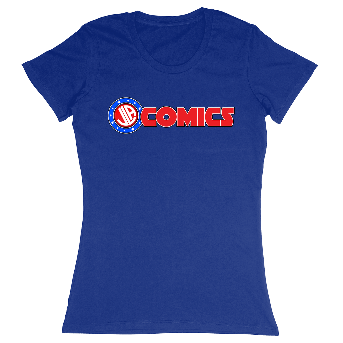 Premium Ladies Fitted Soft T-Shirt - Royal - front***Royal|||Premium Ladies Fitted Soft T-Shirt