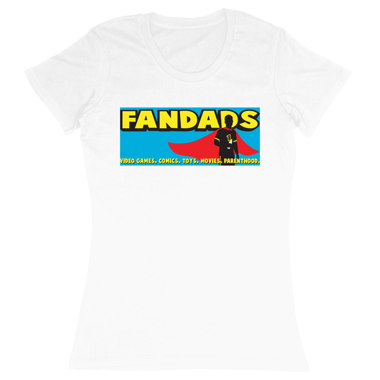 Premium Ladies Fitted Soft T-Shirt - White - front
