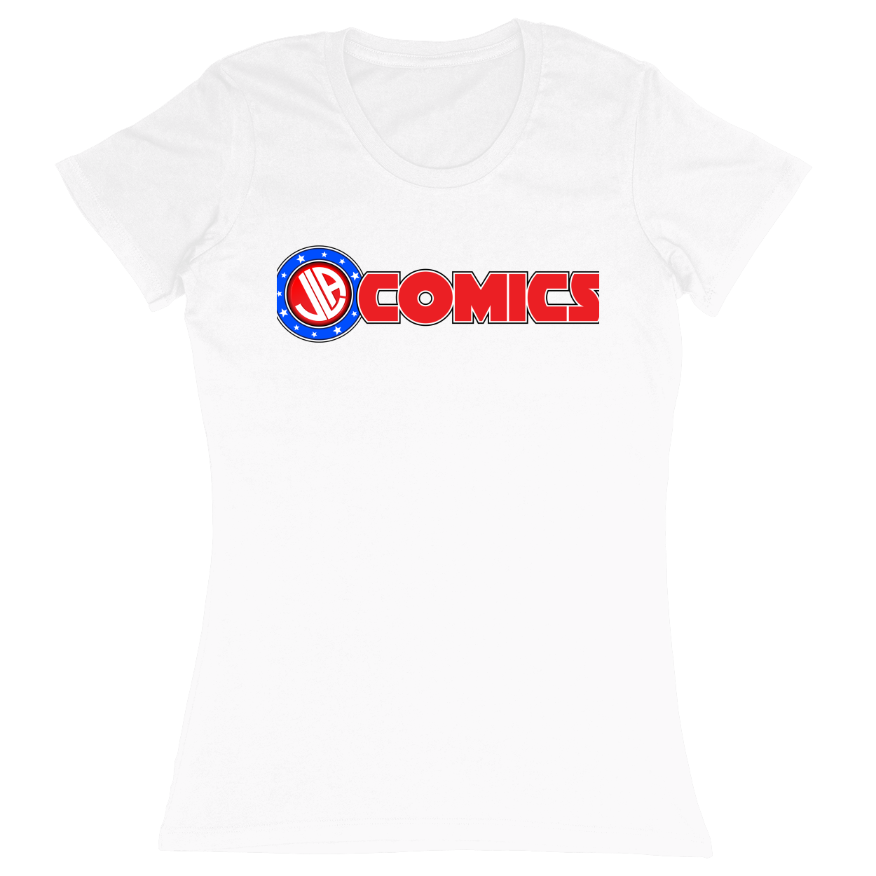 Premium Ladies Fitted Soft T-Shirt - White - front