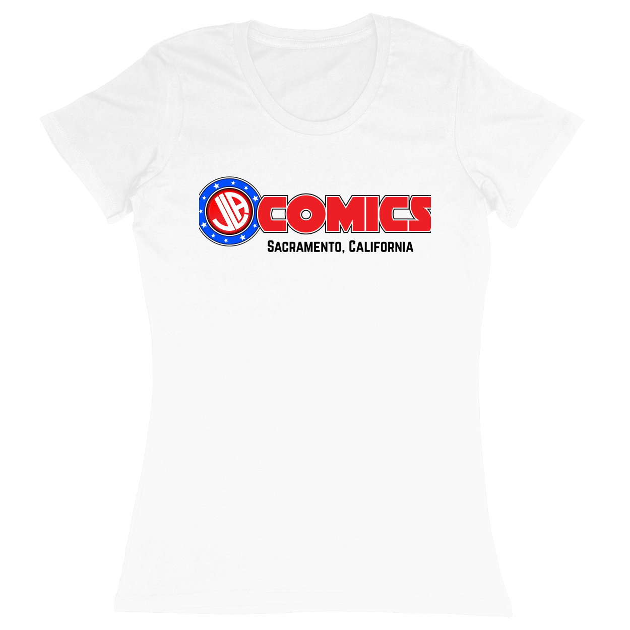 Premium Ladies Fitted Soft T-Shirt - White - front***White|||Premium Ladies Fitted Soft T-Shirt