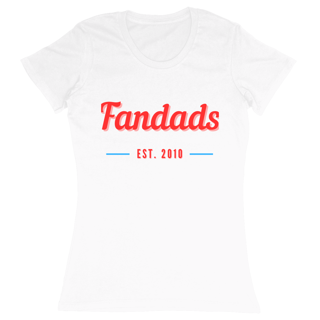 Premium Ladies Fitted Soft T-Shirt - White - front