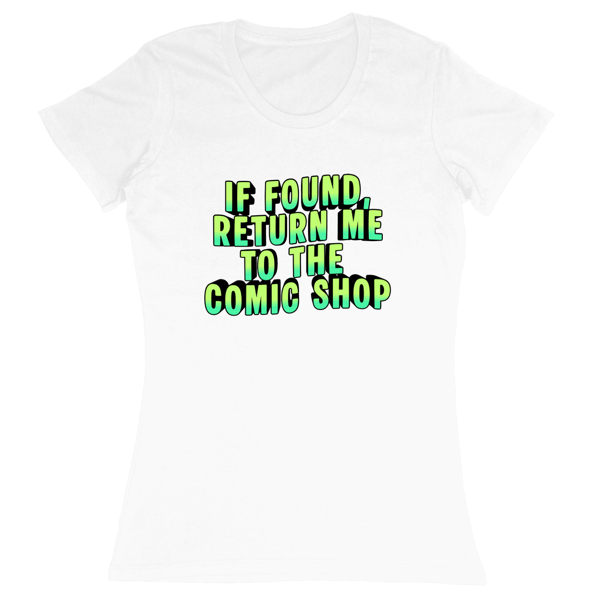 Premium Ladies Fitted Soft T-Shirt - White - front***White|||Premium Ladies Fitted Soft T-Shirt