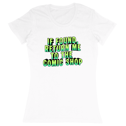 Premium Ladies Fitted Soft T-Shirt - White - front