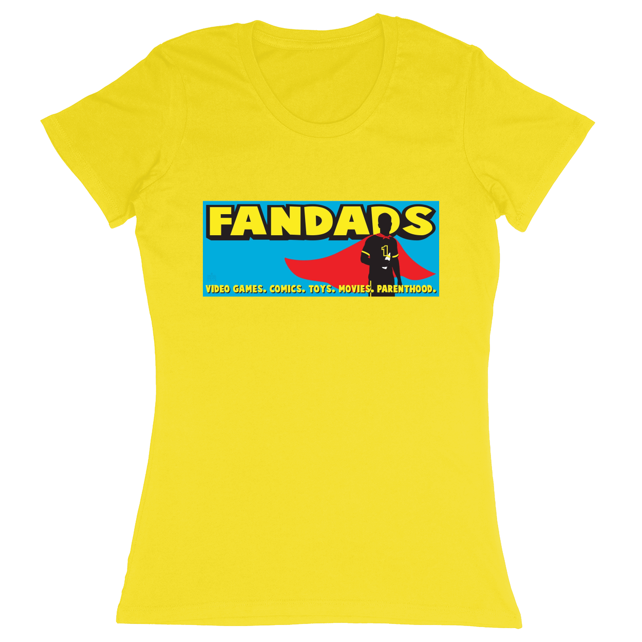 Premium Ladies Fitted Soft T-Shirt - Yellow - front***Yellow|||Premium Ladies Fitted Soft T-Shirt