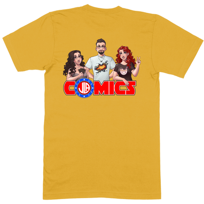 Premium Soft Unisex T-shirt - Athletic Gold - back