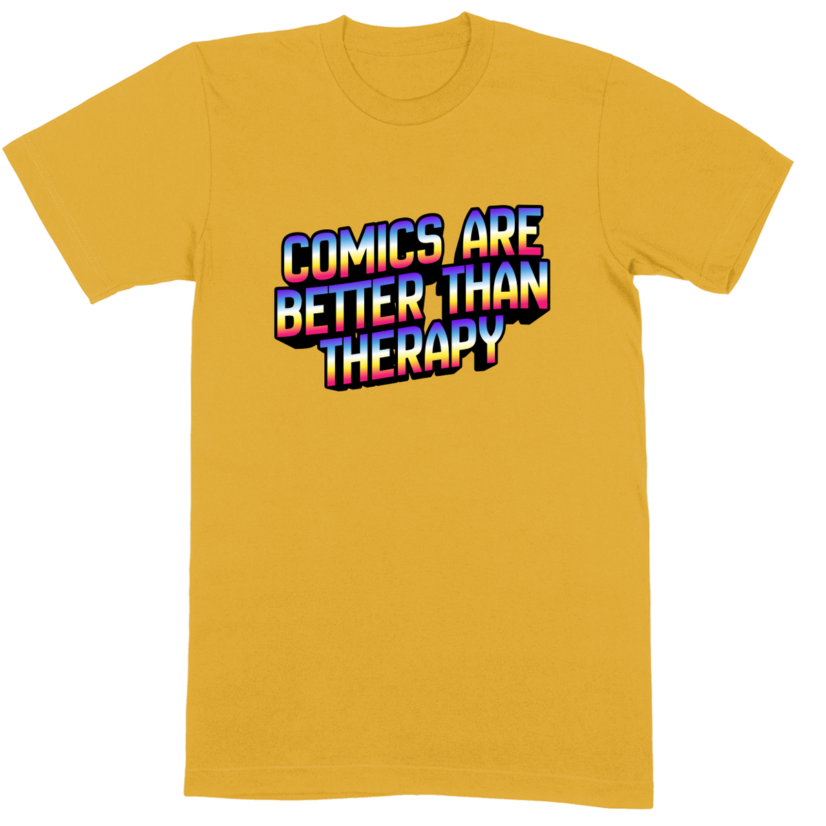 Premium Soft Unisex T-shirt - Athletic Gold - front***Athletic Gold|||Premium Soft Unisex T-shirt