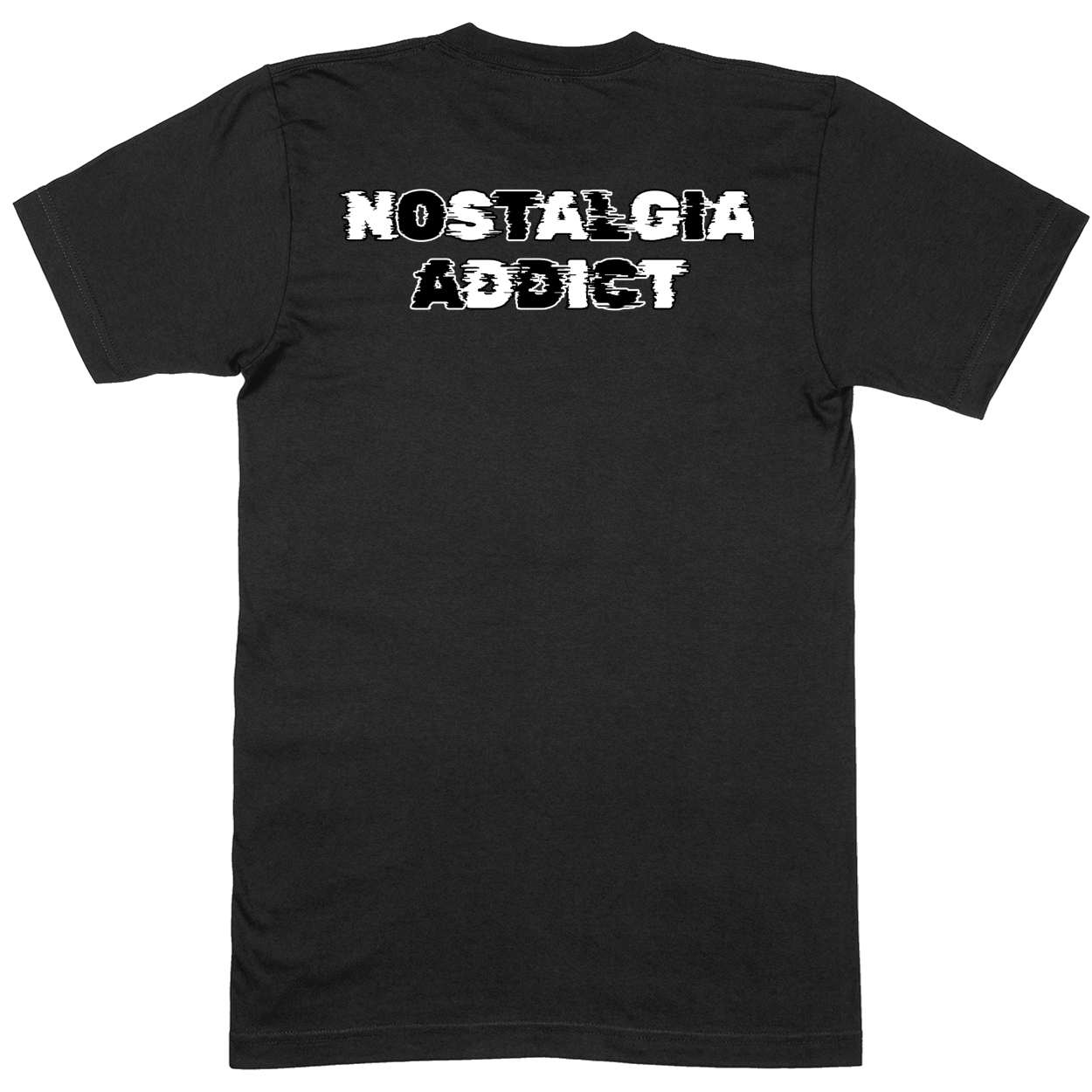 Premium Soft Unisex T-shirt - Black - back