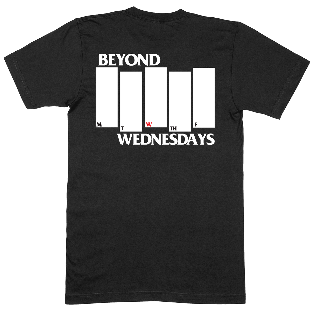 Premium Soft Unisex T-shirt - Black - back