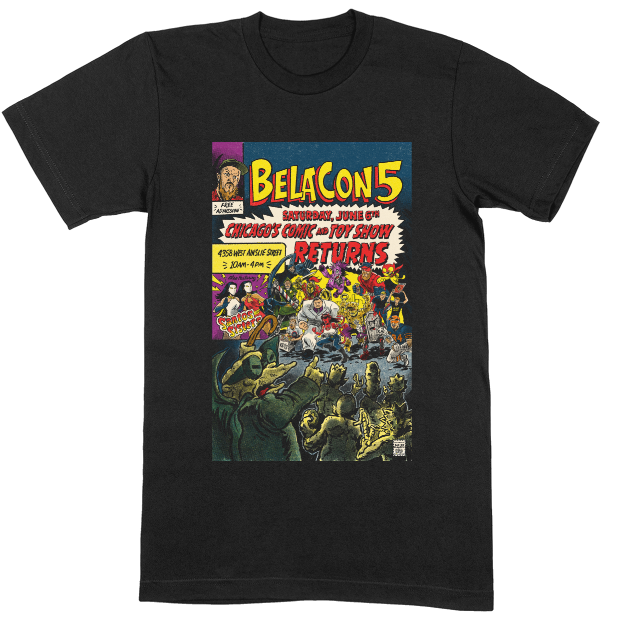 Premium Soft Unisex T-shirt - Black - front