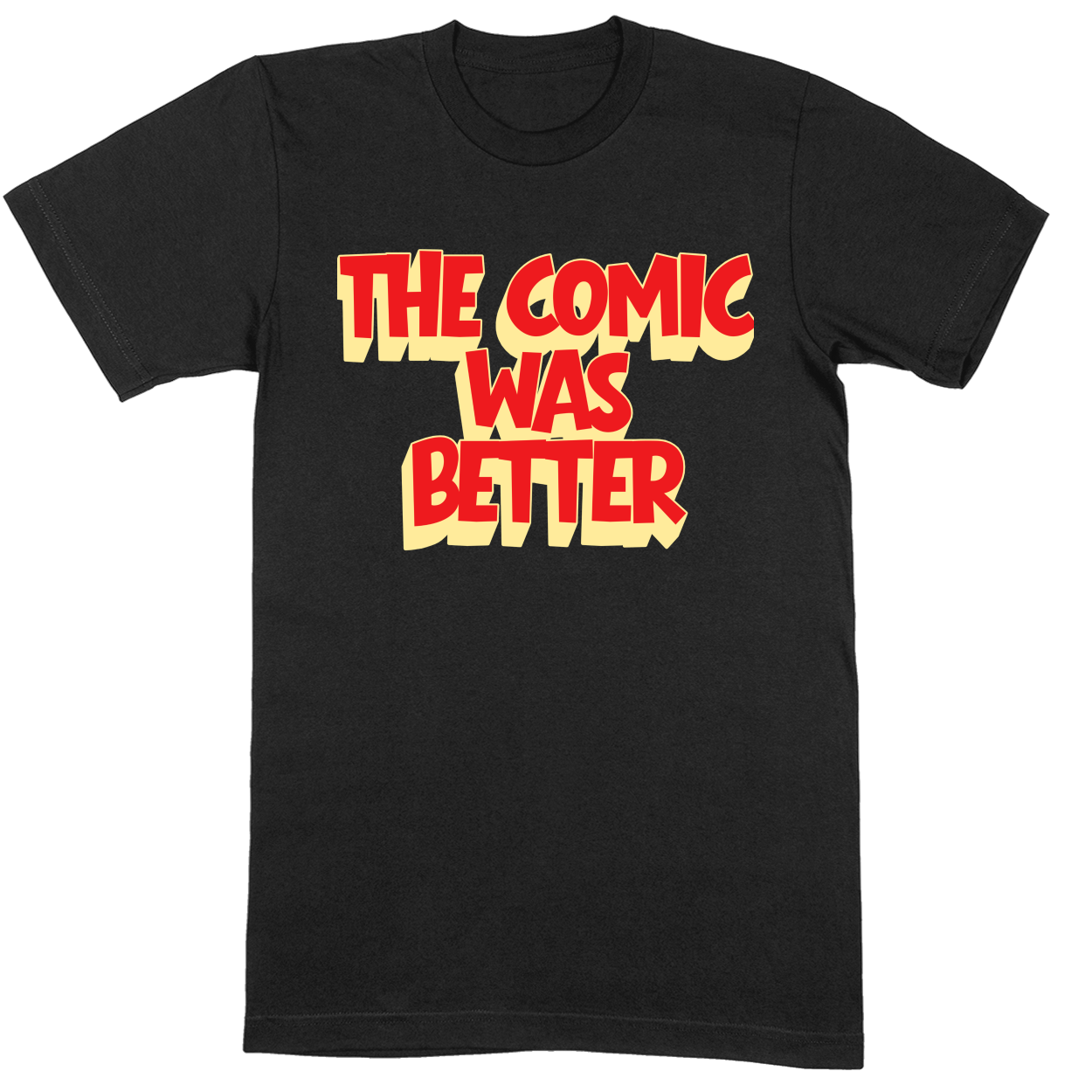 Premium Soft Unisex T-shirt - Black - front***Black|||Premium Soft Unisex T-shirt