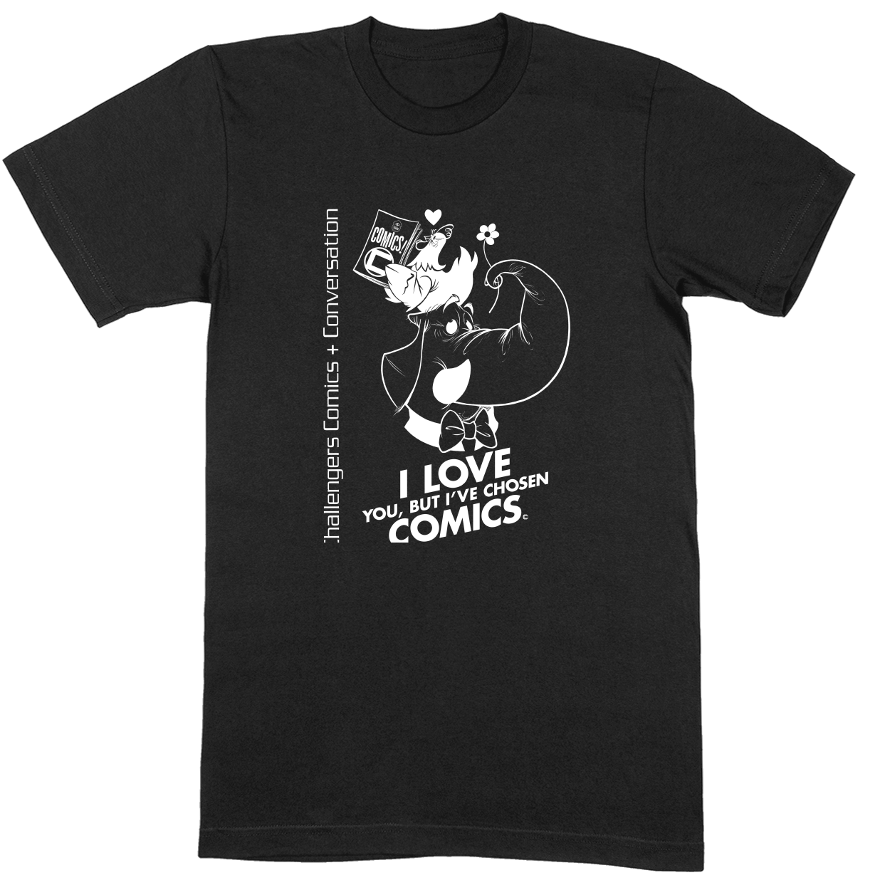 Premium Soft Unisex T-shirt - Black - front***Black|||Premium Soft Unisex T-shirt