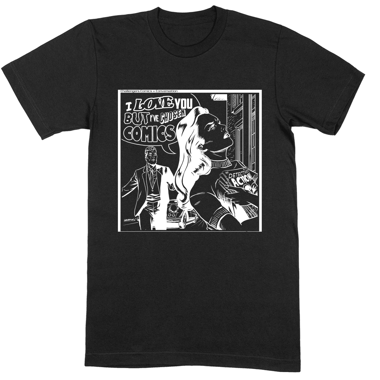 Premium Soft Unisex T-shirt - Black - front