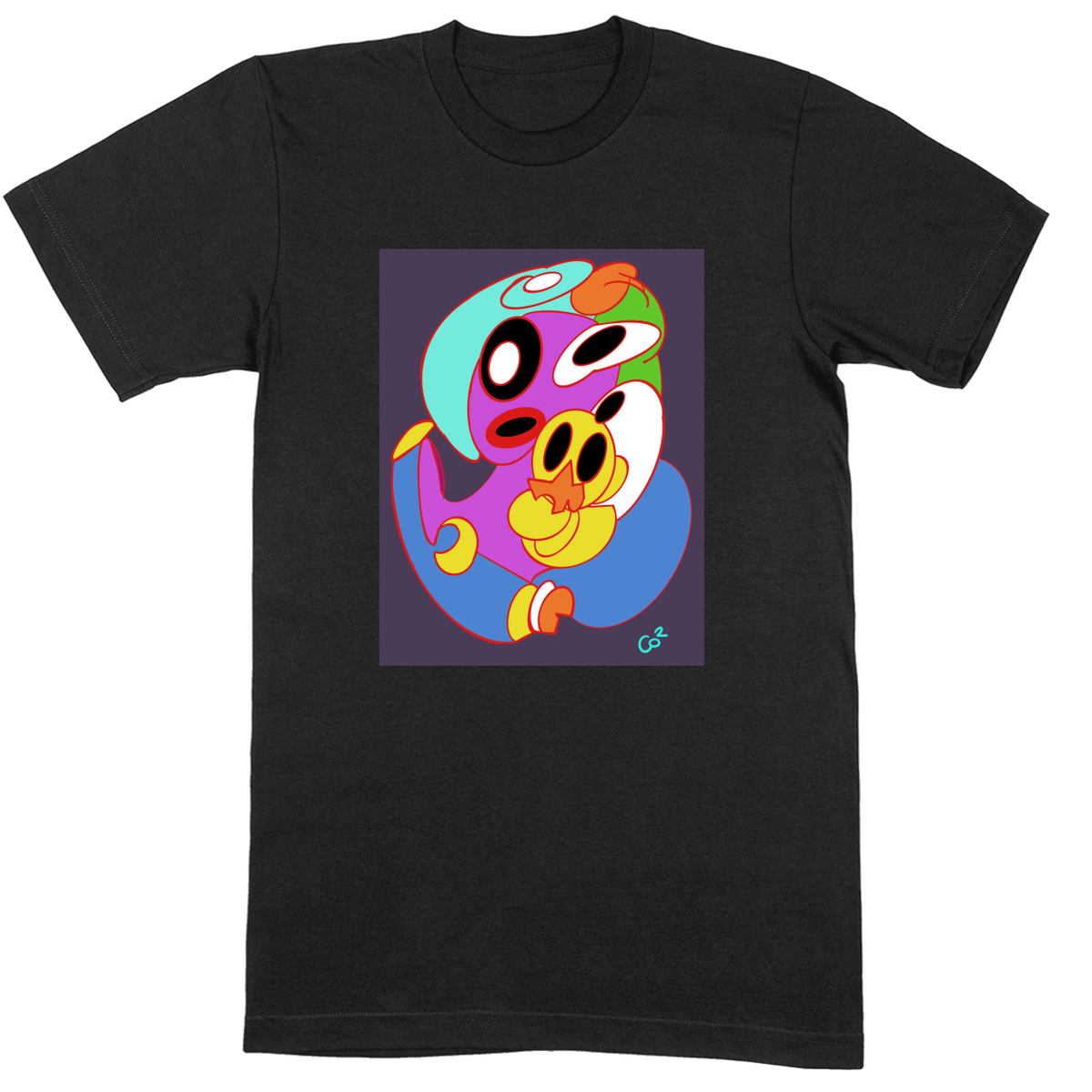 Premium Soft Unisex T-shirt - Black - front***Black|||Premium Soft Unisex T-shirt