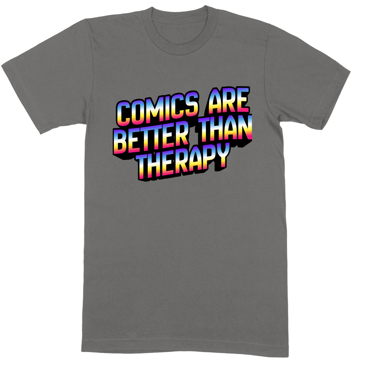Premium Soft Unisex T-shirt - Charcoal - front