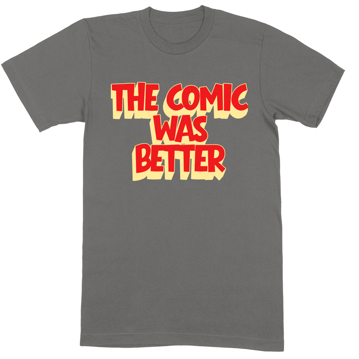 Premium Soft Unisex T-shirt - Charcoal - front