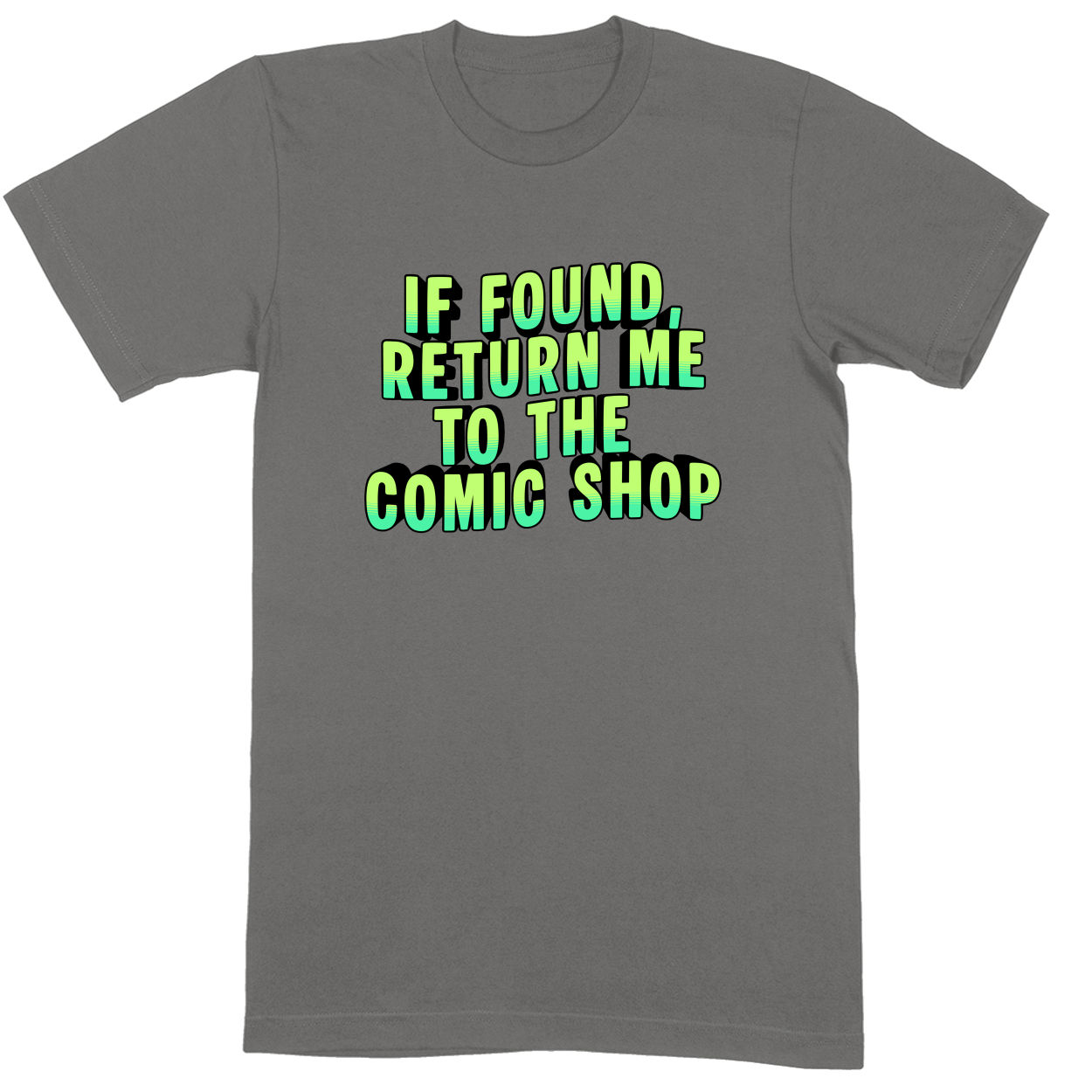 Premium Soft Unisex T-shirt - Charcoal - front***Charcoal|||Premium Soft Unisex T-shirt