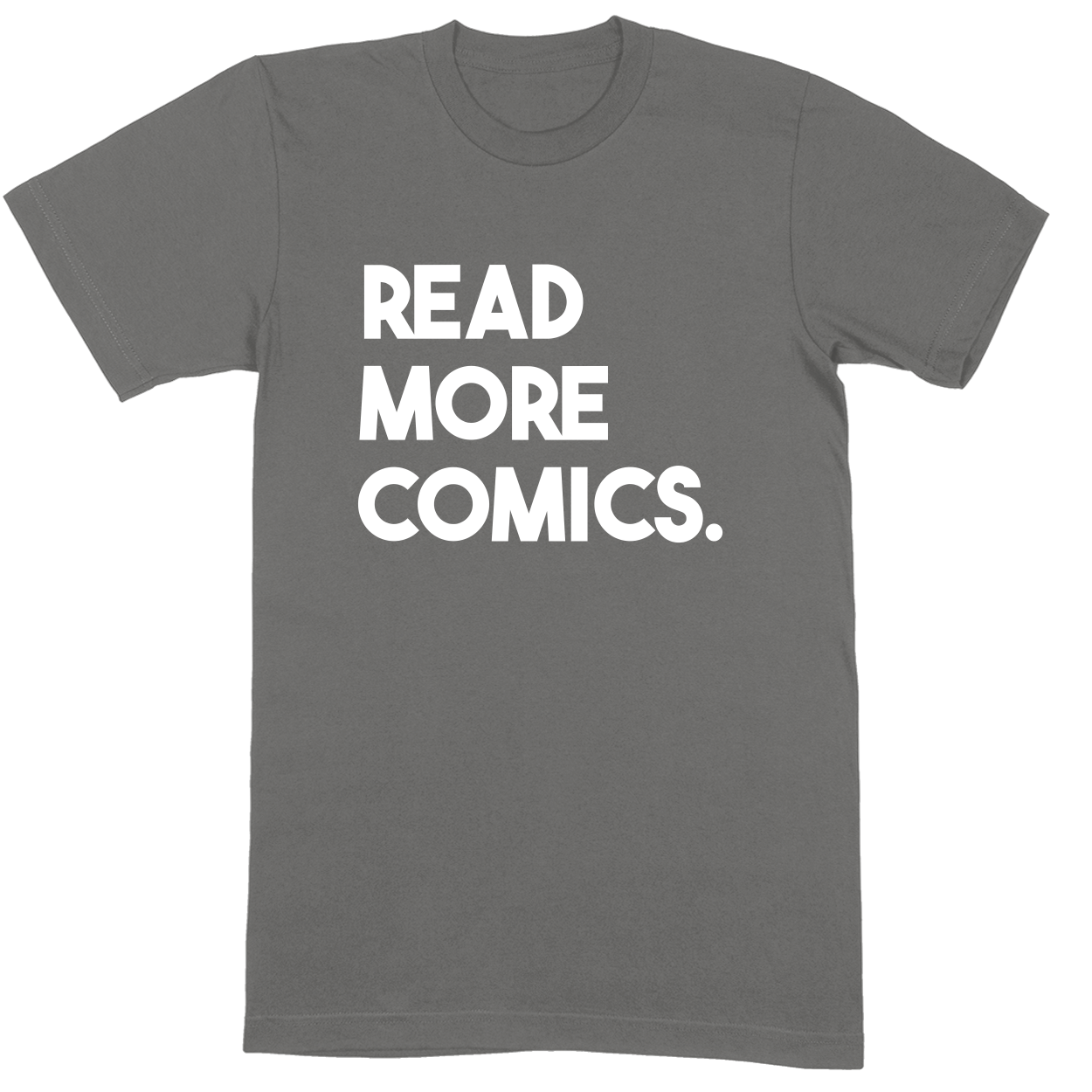 Premium Soft Unisex T-shirt - Charcoal - front