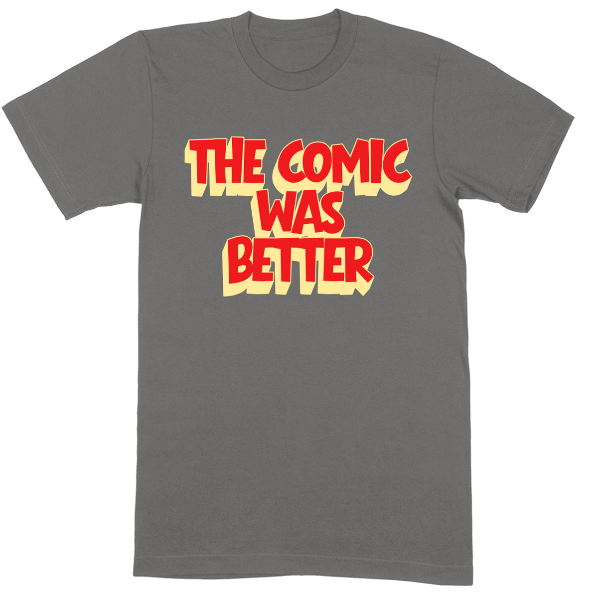 Premium Soft Unisex T-shirt - Charcoal - front
